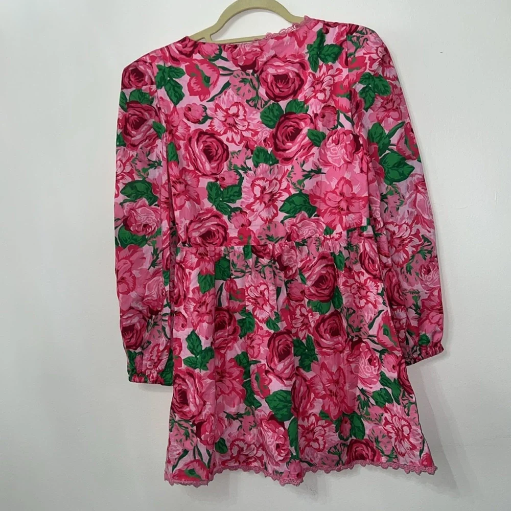 Generation Love Felicia Poplin Floral Mini Dress NWOT - Picture 5 of 7